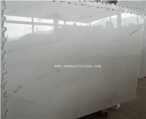 China Absolute White Pure White Milk White Crystal White Marble Slab and Tiles Wholesale