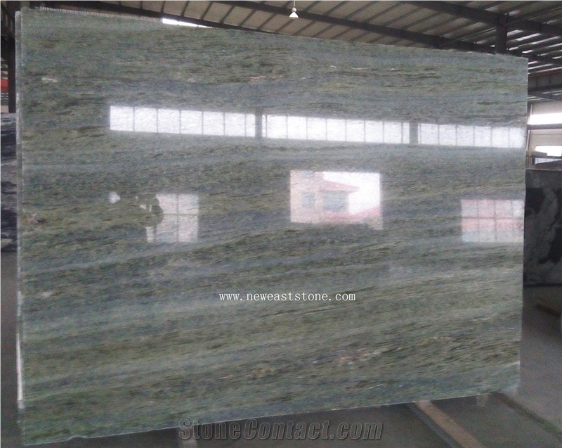 China Emerald Green Multicolor Green Granite Tile Price Facotry Directly Offer