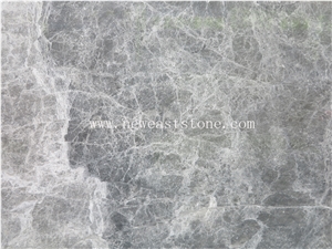China Silver Mink /Cappuccino Grey/Romantic Grey /Romantic Ash Grey Marble Slab for Floor and Wall