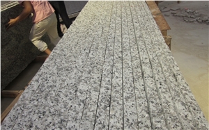 G439 Granite Slab & Tiles, Big White Flower, China Bianco Sardo