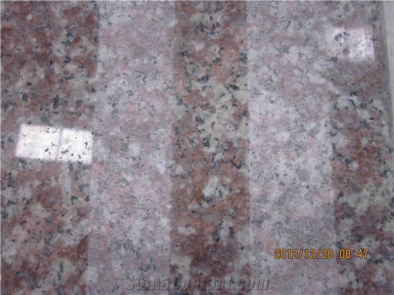 G684 Peach Red Granite Polished Steps, Stair Riser, Stair Treads, Staircase