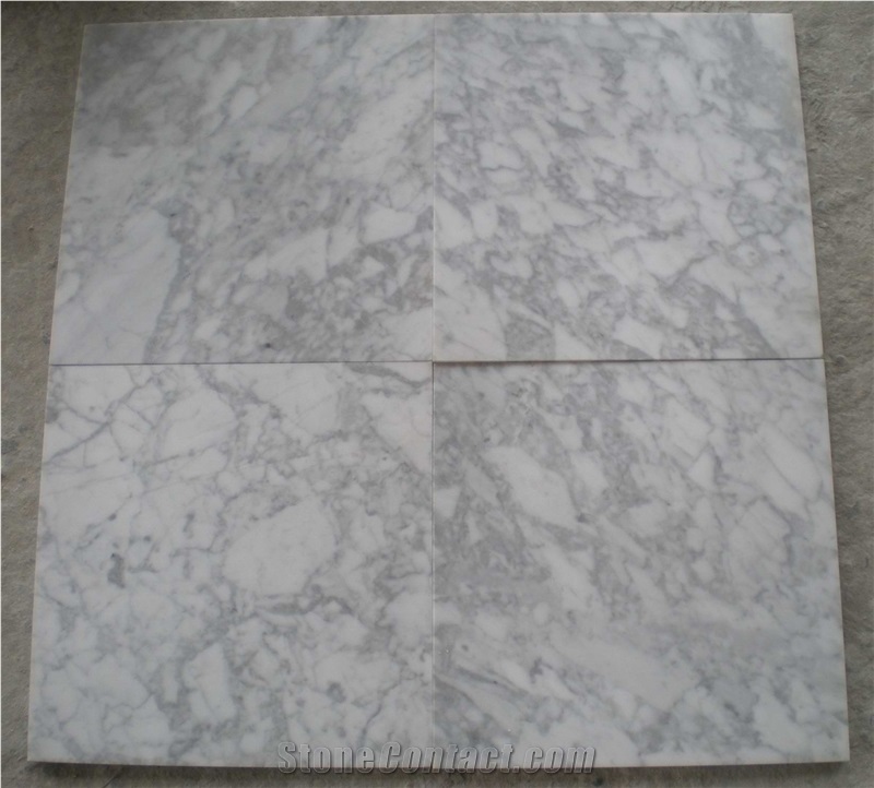 Italy Carrara White Marble Slabs & Tiles, Bianco Carrara Venato, Bianco Oro