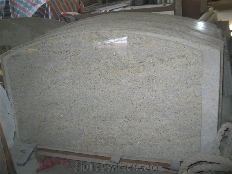 Kashmir White Granite Countertop, Indian White Granite Countertops, Bianco Kashmere White Kitchen Countertops