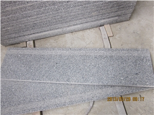 New G603/Crystal White/Padang Light Granite Honed Steps, Stair Riser, Stair Treads, Staircase