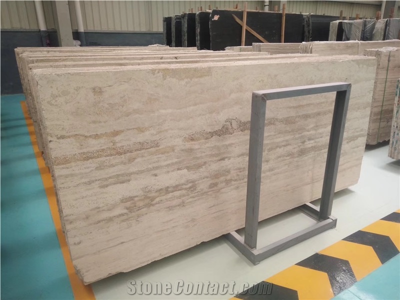 Italy Silver Grey Travertine Slabs and Tiles, Roman Travertine Tiles,Unfilled Travertine Tiles