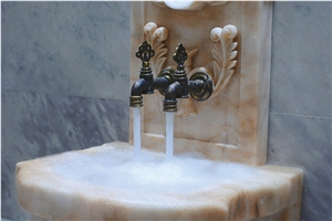 Wall Mounted Marble Fountain