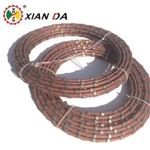 Hot Sale Stone Diamond Wire,Diamond Wire Saw for Marble Stone Cutting,8.8mm Diamond Wire Beads,Stone Diamond Tools for Cutting