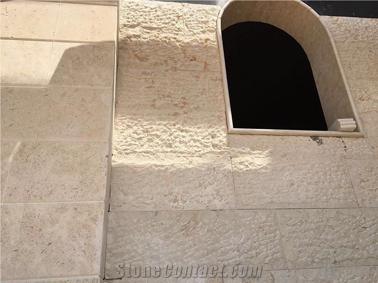 Jerusalem White Limestone Slabs & Tiles