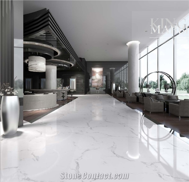 Calacatta Mable Ceramic Porcelain Glazed Wall and Flooring Tiles