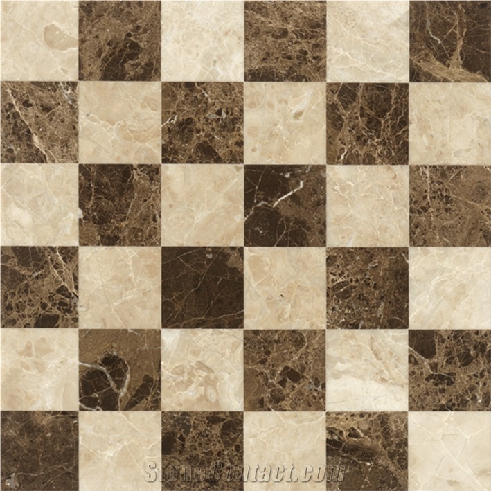 Factory Supply Water Jet Marble Tile,Stone Mosaic Marble Tiles