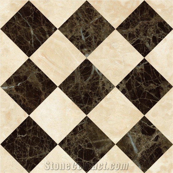 Factory Supply Water Jet Marble Tile,Stone Mosaic Marble Tiles