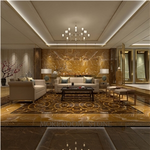 Foshan Orange Jade Polished Tile,Marble Decorative Ceramic Wall Tiles