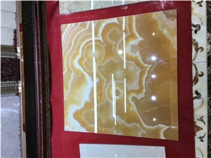 Foshan Orange Jade Polished Tile,Marble Decorative Ceramic Wall Tiles
