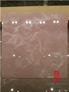 Glazed Pink Onyx Porcelain Tile for House Interior Decoration
