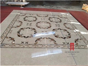 Moreroom Stone Marble Pattern Medallion Tiles for Wall and Flooring