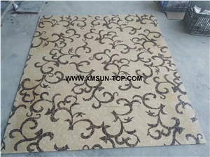 Beige Mosaic Pattern/Wall Mosaic/ Mosaic Pattern for Wall Covering/Beige Mosaic Tile/Interior Decoration