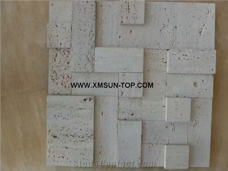 White Mosaic Television Background Wall/White Wall Mosaic/White Mosaic for Wall Covering/Interior Decorative White Wall Mosaic