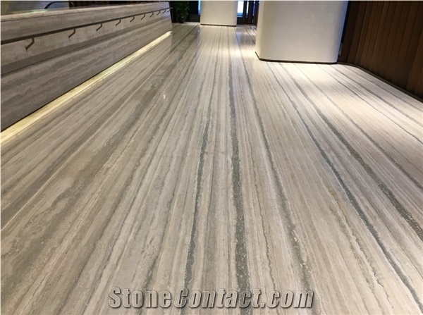 Travertino Ocean Silver/Italy Silver Travertine Tiles & Slabs, Grey Travertine Floor Tiles, Wall Tiles