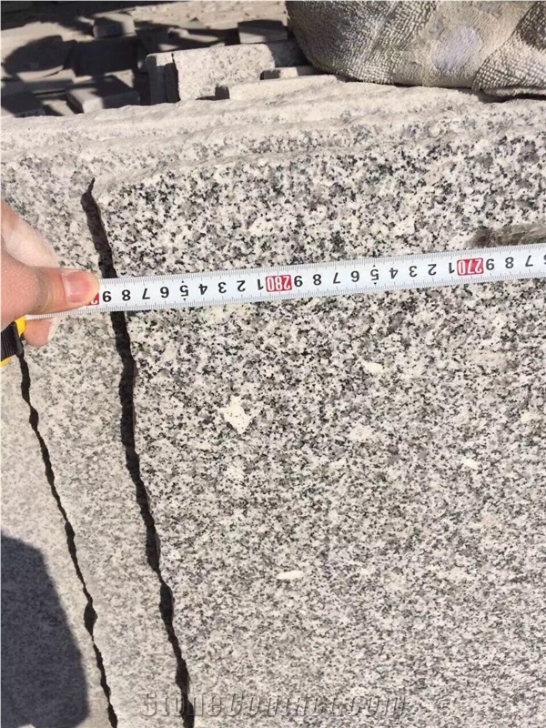 Grey Flamed G603 Granite Tiles Granite Stone Types Price Per Square