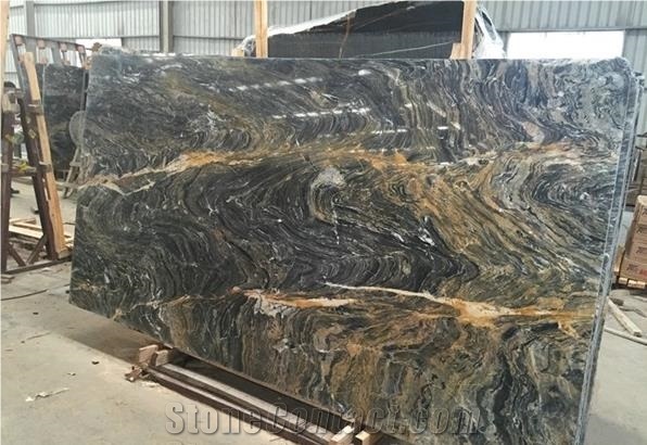Quarry Direct Supply Van Gogh with Cross Cut Marble Iran Multi-Colors & Wall Cladding, Multi-Colors Polished Marble Tiles & Slabs for Interior Dec