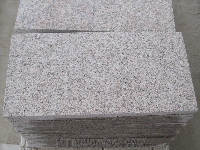 Own Factory, Flamed Padang Yellow, Rusty Yellow Beige G682, G350, Shandong Yellow Rusty Granite Flamed Outdoor Paver