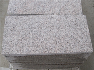 Own Factory, Flamed Padang Yellow, Rusty Yellow Beige G682, G350, Shandong Yellow Rusty Granite Flamed Outdoor Paver
