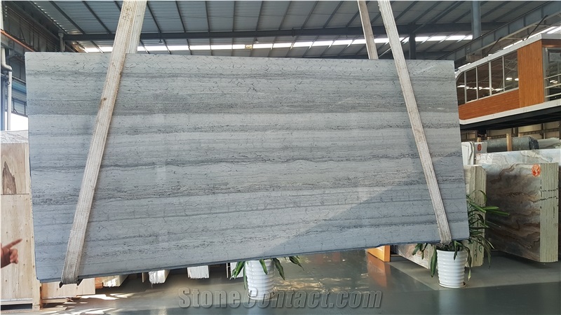 China Blue Wood Vein Marble,Chinese Nature Slabs&Tiles,Own Factory ,Interior Wall and Floor Applications,Countertops,Wall Capping,Stairs,Window Sills