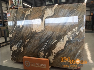 China Brecce Bergerac Marble,Chinese Golden Slabs&Tiles,Nature Stone,Own Factory and Quarry Owner with Ce Certifica,Interior Wall and Floor