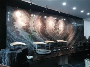 China Unique Exotic Cordillera Marble Slab Book-Match Hot Sale Floor and Wall Covering Building Materials Project Chinese Manufactory Quarry Factory