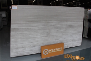 China White Wood Marble,Chinese Serpeggiante,Wooden Vein,Interior Wall and Floor Applications,Countertops,Wall Capping,Own Factory