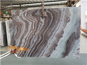 Cordillera/Chinese Granite/Slabs/Tiles/Cut to Size/Bookmatch/Polished Surface/Brown and Grey Color/Floor Coverings/Wall Cladding/Countertop/Skirting