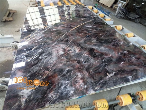 Good Price China Venice Red, Black Marble, Slab, Tile, Cut to Size,Own Quarry, Wall. Hotel, Floor,Tv Set