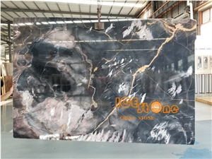 New Polished 3cm Chinese Slabs/Good Price China Venice Gold Marble Slabs and Tiles/Bookmatch/Cover,Hotel Floor/Wall Cladding