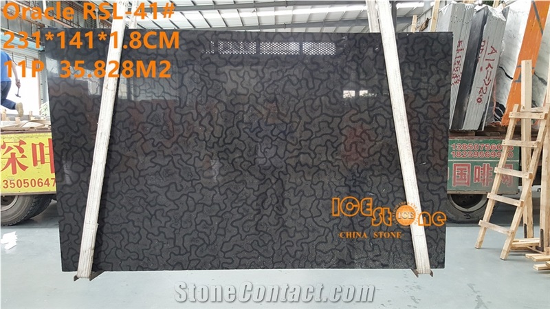 Three Gorges Oracle Marble/Chinese Black Stone/China Polished Slabs and Tiles/Floor Cover/Turtle Venato