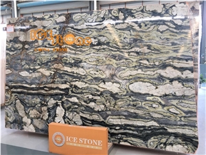 Twilight Marble Slabs and Tiles Lotus Green Marble in China Stone Market Wall and Floor Applications