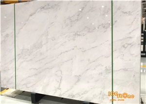 White Marble,Eastern White Big Slabs,Oriental White with Grey Grain,China Natural Stone Cut to Size,Chinese Carrara White for Project, Factory Price
