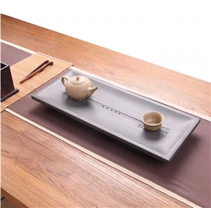 China Black Basalt Tea Table