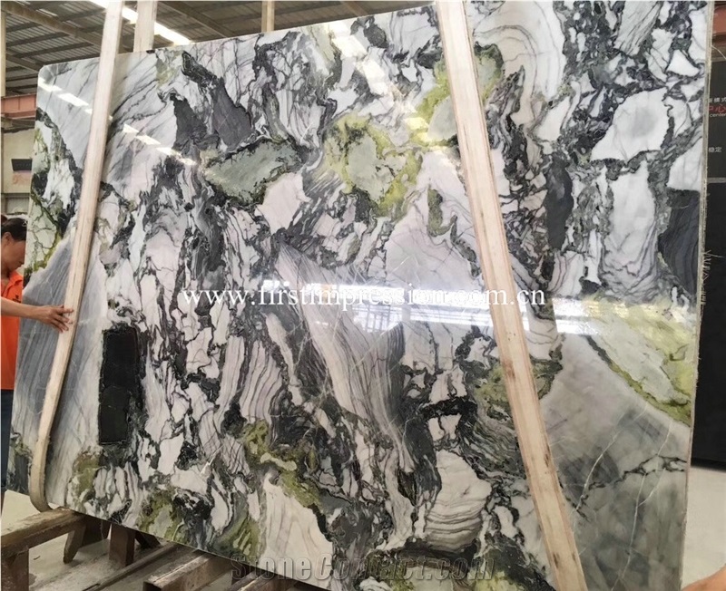 Cheapest Beauty White Marble Slabs & Tiles/ White Beauty Luxury Marble/ Cold Jade/ Colorful Jade Marble Slab/ Ice Connect Marble Big Slabs