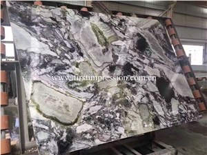 Hot Green Marble/ Beauty White Marble Slabs & Tiles/ White Beauty Luxury Marble/ Cold Jade/ Colorful Jade Marble Slab/ Ice Connect Marble Big Slabs