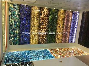 Hot Semi Precious Slabs/ High Quality Gemstone Tiles/ Hot Semi Precious Tile/ Decoration Gemstone/ Gemstone Tiles and Slabs