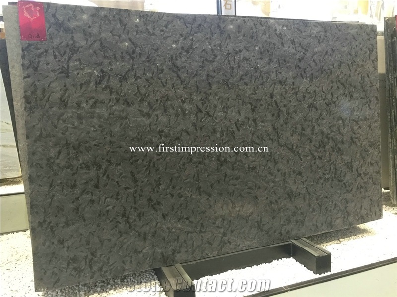 New Polished Matrix Black Granite Slab & Tile/ Brazil Versace Black Granite Walling & Flooring Tiles/ Black Granite Slabs/ Best Price Brazil Granite