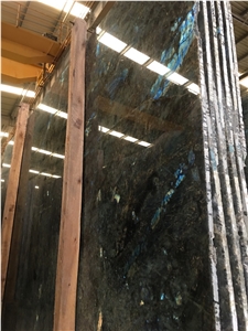 Lemurian Blue Granite, Labradorite Blue Granite Slabs