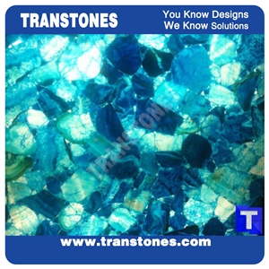 Gemstone Slabs & Tiles Blue Semi-Precious Stone
