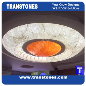 Good Price Solid Surface Artificial Lighting Box Backlit Onyx Panel for Wall & Ceiling Decoration