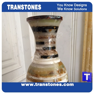 Manmade Stone Home Decorative Vases