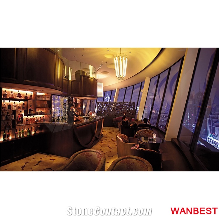Modern Acrylic Luxury Custom Luminous Led Wine Cafe Nightclub Drink Bar Counter