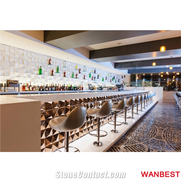 Modern Acrylic Restaurant Fast Food Pub Wine Bar Counter Cashier Table