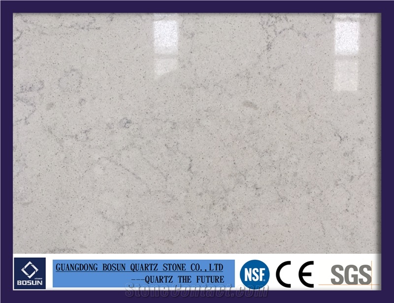 Artificial Quartz Stone Bs3305 Royal Botticino Solid Surfaces Polished Slabs & Tiles Engineered Stone for Kitchen Bathroom Counter Top