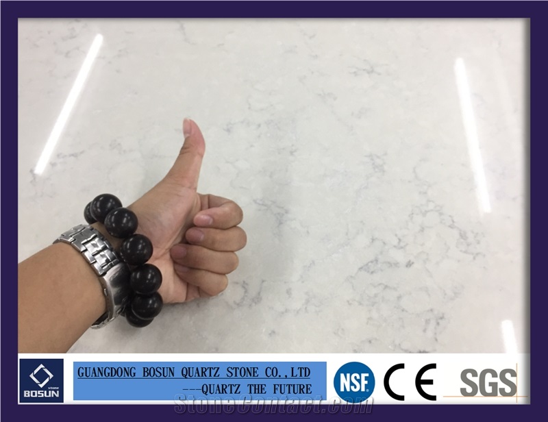 Artificial Quartz Stone Bs3313 Royal Botticino Solid Surfaces Polished Slabs & Tiles Engineered Stone for Kitchen Bathroom Counter Top