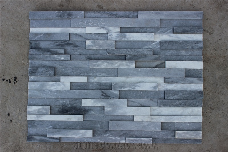 Quartzite Walling 3d Surface Panels Cultured Stone,Split Face Ledge Stone Wall Cladding